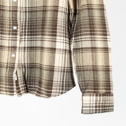 AG Green Checked Huston Western Shirt 4