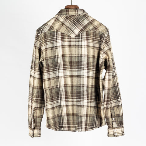 AG Green Checked Huston Western Shirt 5