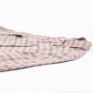 Portuguese Flannel Grey / Bordeaux Cedar Button Up Shirt 8