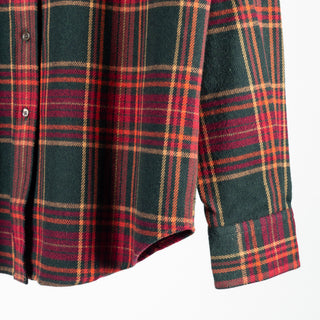 Portuguese Flannel Red & Green Bravio Flannel Shirt 4