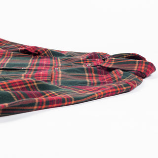 Portuguese Flannel Red & Green Bravio Flannel Shirt 8