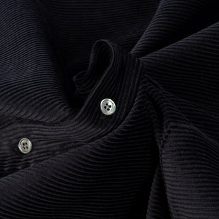 Portuguese Flannel Black Lobo — fabric detail