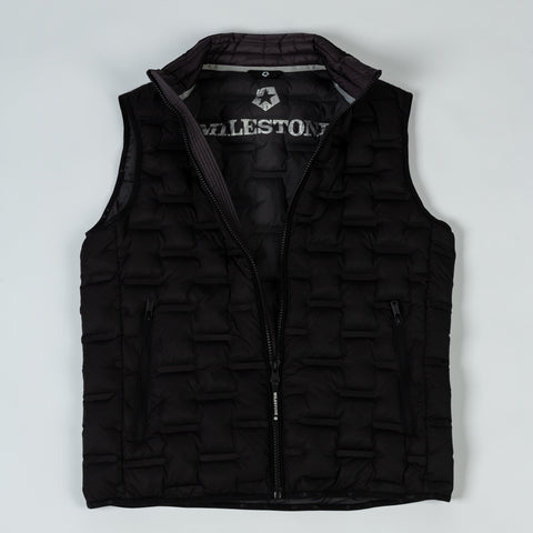 Milestone Black Quilted Vest 3