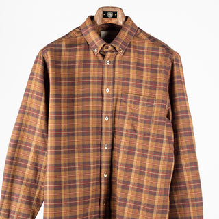 Portuguese Flannel Light Brown Trigo Flannel Shirt 6