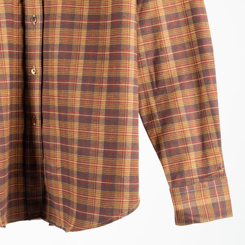 Portuguese Flannel Light Brown Trigo Flannel Shirt 4