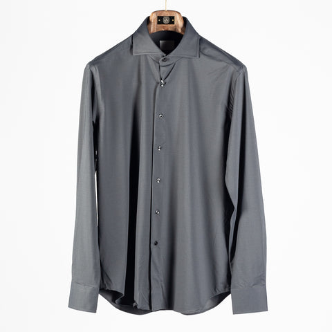 Xacus Grey 11460 Active Stretch Dress Shirt 1