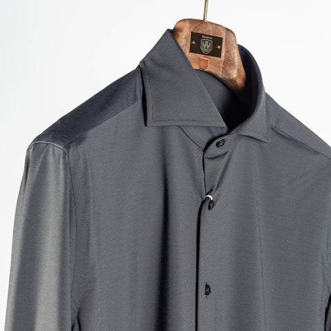Xacus Grey 11460 Active Stretch Dress Shirt 3