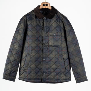 Barbour Shadow Tartan Quilt Overshirt 1