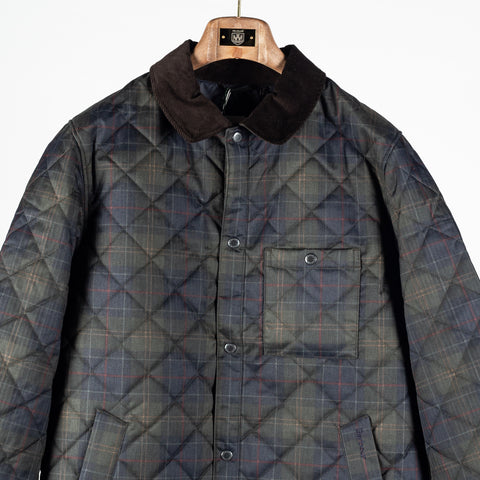 Barbour Shadow Tartan Quilt Overshirt 6