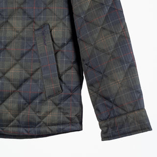 Barbour Shadow Tartan Quilt Overshirt 4