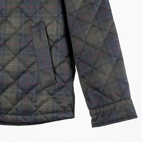 Barbour Shadow Tartan Quilt Overshirt 4