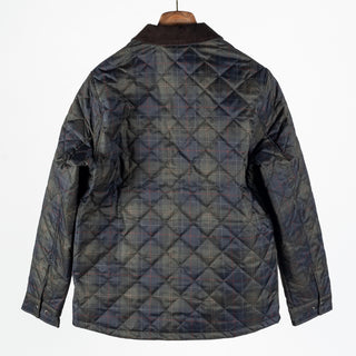 Barbour Shadow Tartan Quilt Overshirt 5