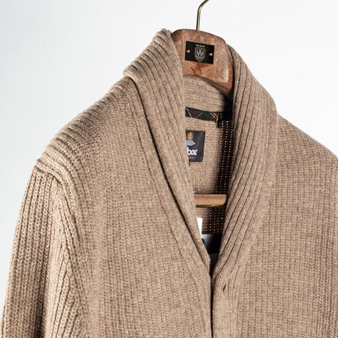 Barbour Stone Hartland Knit 3