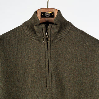 Barbour Olive Holden Half Zip 7