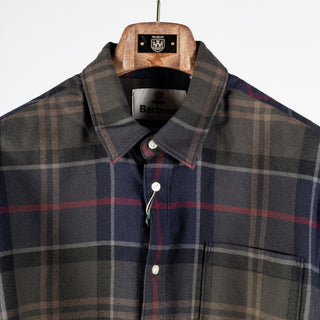 Barbour Tan Shadow Check Bourne Shadow Shirt 6