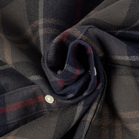 Barbour Tan Shadow Check Bourne Shadow Shirt 2