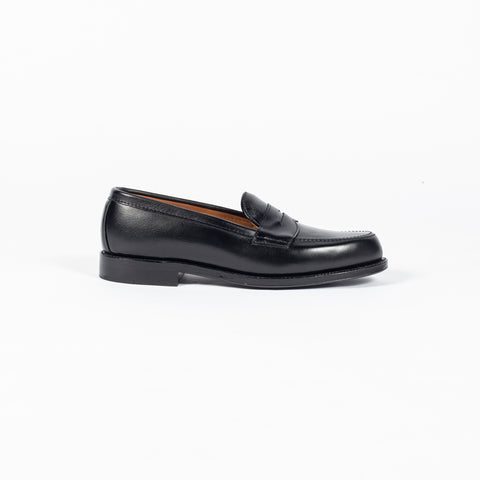 Alden 9827 Black Calf Full Strap Slip-On 1