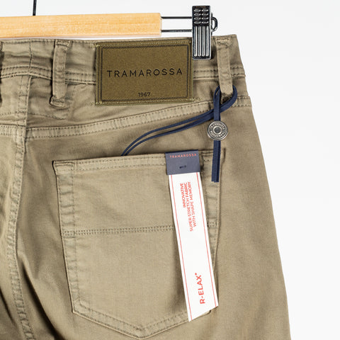 Tramarossa Military Green GS365 Soft Dye Denim 7
