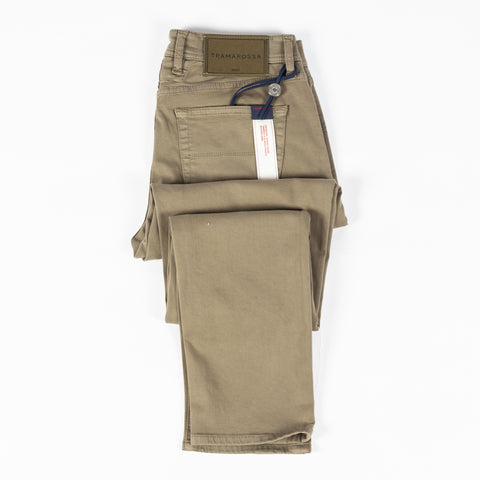 Tramarossa Military Green GS365 Soft Dye Denim 8