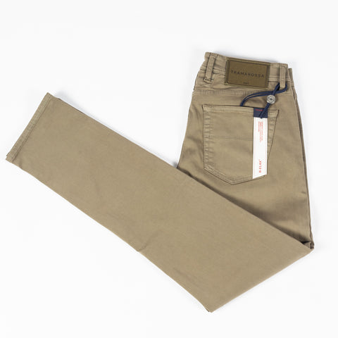 Tramarossa Military Green GS365 Soft Dye Denim 9