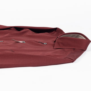 Bugatchi Burgundy Stretch Shirt, side view