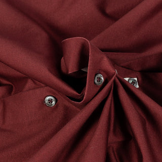 Bugatchi Burgundy Stretch Shirt, back view