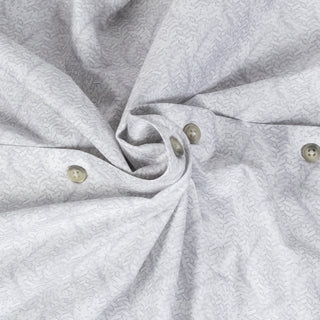 Bugatchi Platinum Stretch Collared Shirt, back view