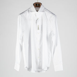 Bugatchi White Cotton Dress Shirt