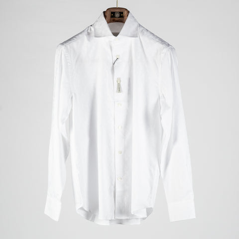 Bugatchi White Cotton Dress Shirt