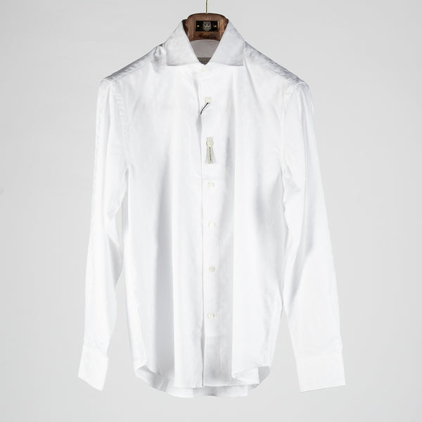 White Cotton Dress Shirt