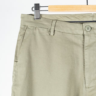 Bugatchi Khaki Parker Chino Pants, fabric detail
