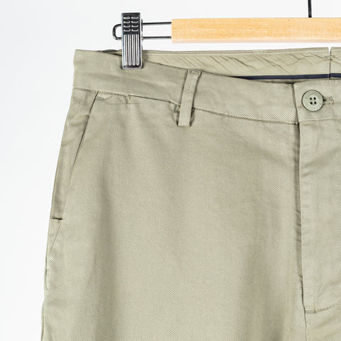 Bugatchi Khaki Parker Chino Pants, fabric detail