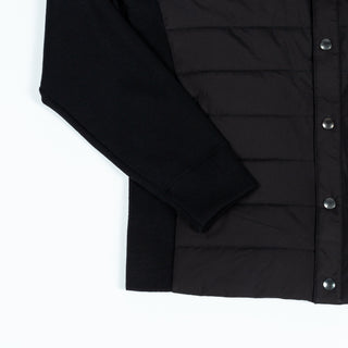 Gran Sasso Black Wool Knit Padded Jacket 3