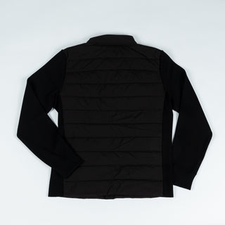 Gran Sasso Black Wool Knit Padded Jacket 5