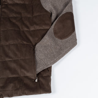 Gran Sasso Alcantara & Wool Eco-Down Jacket 3
