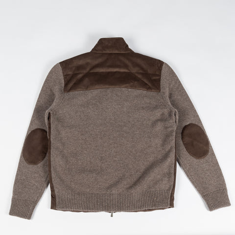Gran Sasso Alcantara & Wool Eco-Down Jacket 5