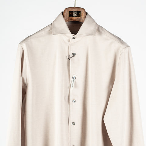 Bugatchi Cobblestone Performance Stretch Shirt, placket detail