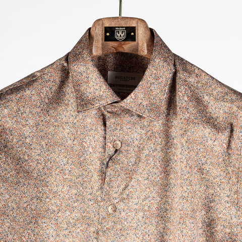 Bugatchi Sienna Comfort Stretch Shirt, placket detail