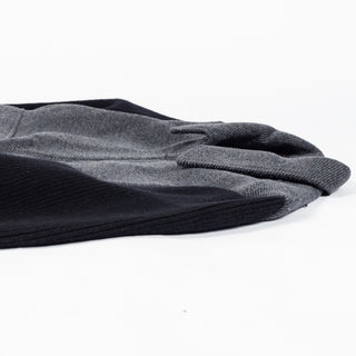 Bugatchi Black and Grey Hybrid Blouson Jacket, side view