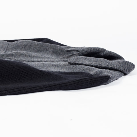 Bugatchi Black and Grey Hybrid Blouson Jacket, side view