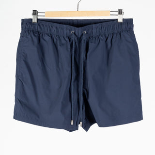 Bugatchi Navy Cruz Swim Trunks