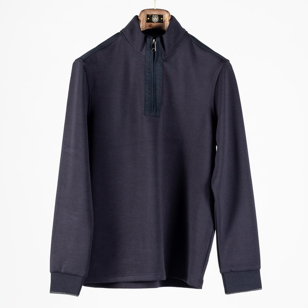 Navy Soft Touch Quarter Zip