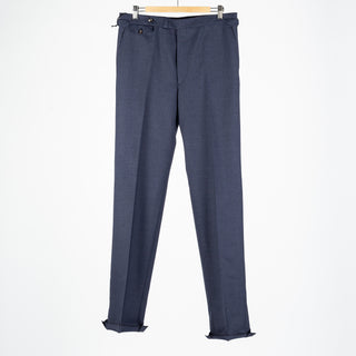 J Mueser Slate Blue High Twist Wool Waverly Suit 9