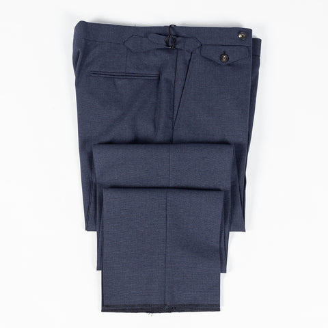 J Mueser Slate Blue High Twist Wool Waverly Suit 16