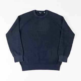 Strellson Navy Knitted Crewneck Sweater 1