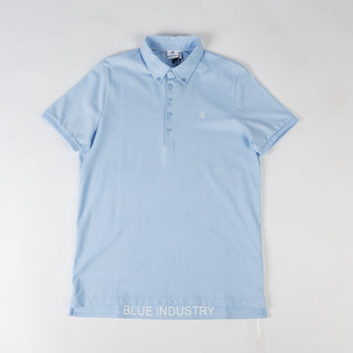 Blue Industry Blue Botton Down Polo 1