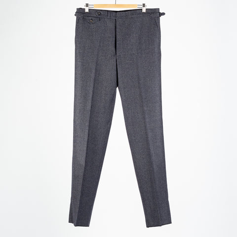 J Mueser Slate Grey Ticking Waverly Suit 13