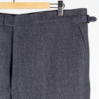 J Mueser Slate Grey Ticking Waverly Suit 15