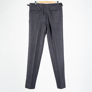 J Mueser Slate Grey Ticking Waverly Suit 16