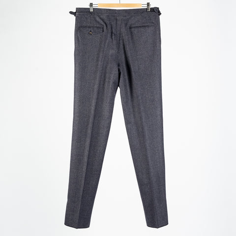 J Mueser Slate Grey Ticking Waverly Suit 16